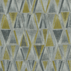 Sold by Beautiful Windows Elgin Diamond Yellow Grey Fabric |Nationwide Shipping