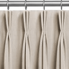 Timeless Window Elegance—Pre-Sewn Curtain Panels—Grey Color—Pinch Pleated—5" Inches Header—47"Inches Wide—100% Polyester—Durability And Style—Panel Sold Individual