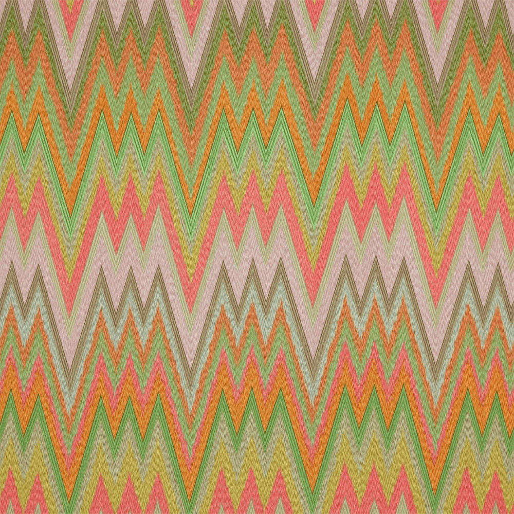 Sherbet Zig Zag Cotton Décor Fabric – Beautiful Windows Elgin