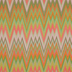 Sherbet Zig Zag Cotton Décor Fabric – Beautiful Windows Elgin
