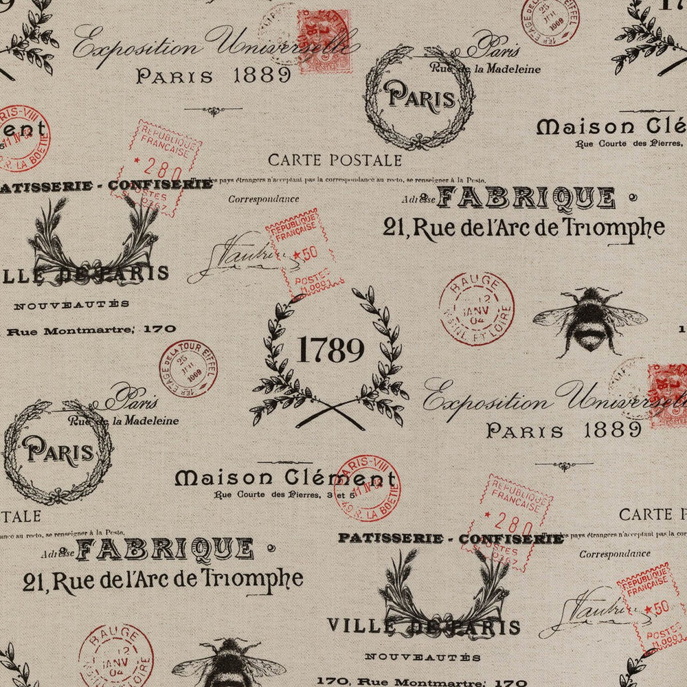 French farmhouse cotton curtain fabric sold by beautifulwindowselgin.com