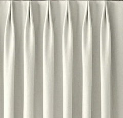 Window Fashions—Stylish Window Treatments—Grey Color—Pinch Pleat Curtain Panel—Easy to Hang—5" Inches Header—47"Inches Wide—Nationwide Shipping