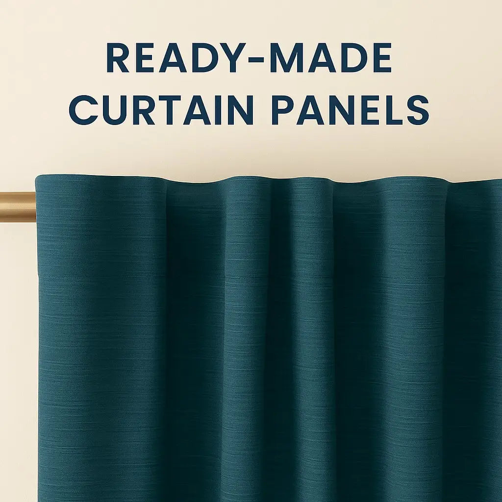 alt="Shop window curtains — ready-made panels, multi-color, made-to-measure, with nationwide shipping"