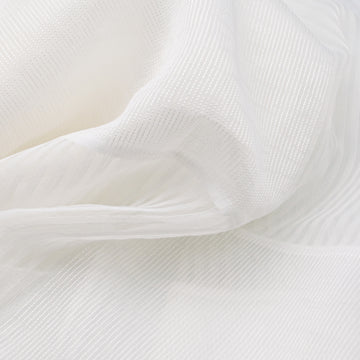 AMANPULO RESORT SOLID WHITE SHEER FABRIC