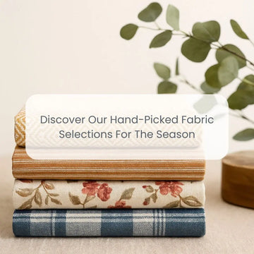 alt="Seasonal and holiday print fabrics plus quilt fabrics in assorted colors, themes, and sizes — perfect for any project"