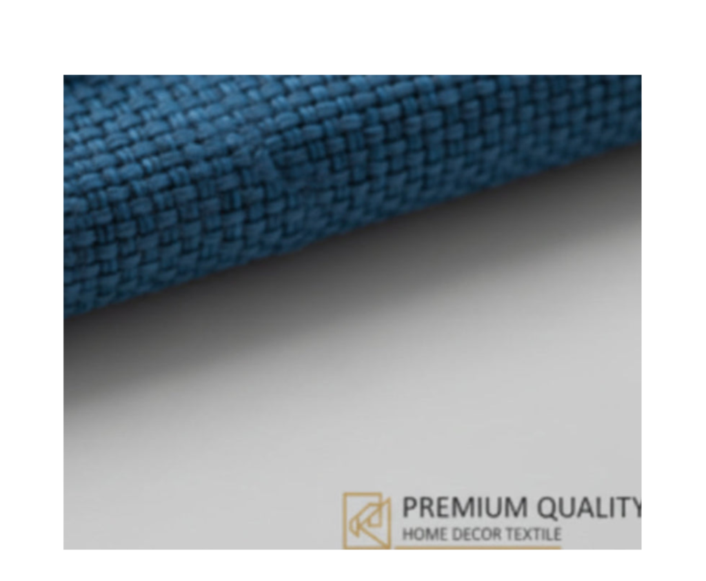 Textured green fabric sample with 'Beautiful Windows LLC' logo