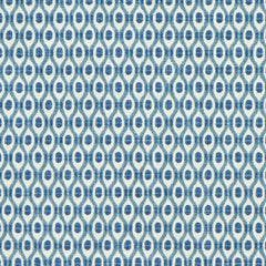 Chatte Demin Blue Dots —High-Quality Upholstery—95% Polyester, 5% Cotton—Sold by The Yard—54" Inches Wide