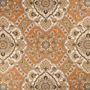 Balmoral Fabric—Terracotta Clay Color—58"Inches Wide—75% Cotton 25% Linen—High-Quality—Sold by The Yard—Nationwide Shipping