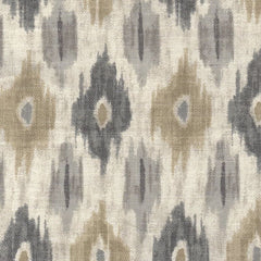 Polka Dots—Window Curtain Fabric—Grey—High-Quality—100% Polyester —Sold by The Yard—54" Inches Wide