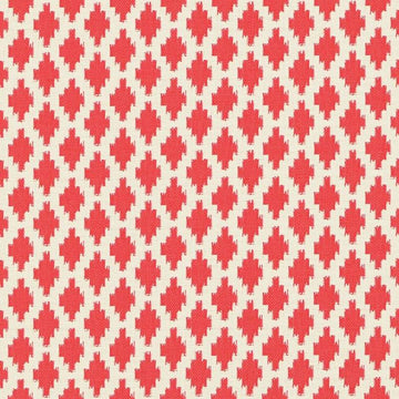 Small Diamond Home Decorating Fabric—Red/White—100% Polypropylene—54"-Inches Wide—Sold by the Yard—Nationwide Shipping