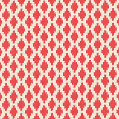 Small Diamond Home Decorating Fabric—Red/White—100% Polypropylene—54"-Inches Wide—Sold by the Yard—Nationwide Shipping