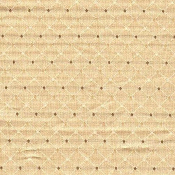 Diamond & Dots—Curtain Fabric—96%-Polyester 4% Linen—Sold by The Yard—Width 52"Wide