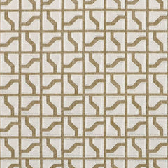 Greystone Cut Embroidery khaki beige fabric sold by Beautiful Windows Elgin