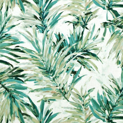 Green, grey ivory cotton fabric texture close-up| sold by BeautifulWindowsElgin.com