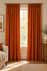 Burma Blaze curtain panel – ready-to-hang drapery |drapery for living room or bedroom