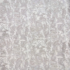 Le-Krisel Pearl Grey Window Curtain Fabric—Premium Quality Fabric—100% Polyester—Sold by the Yard—Width 52"Inches Wide