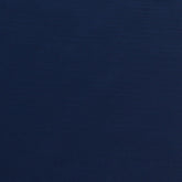 Close-up view of a dark blue rod pocket curtain panel | Sold by Beautiful Windows Elgin- USA