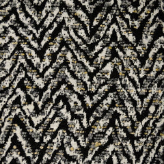 Geometric pattern with black and green lines on a white background.