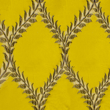 Premium Yellow—Window Curtain Fabric—75% Cotton-25% Polyester—Sold By the Yard—Width 52" Inches Wide