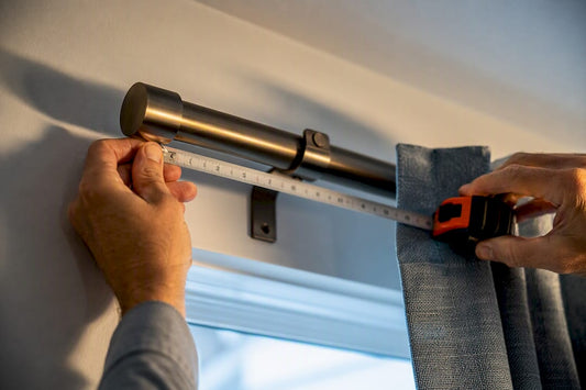 Measure Drapery Hardware Width, Then Add One Inch
