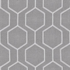 Blue Grey Winter Color Pinch Pleat Curtain Panel