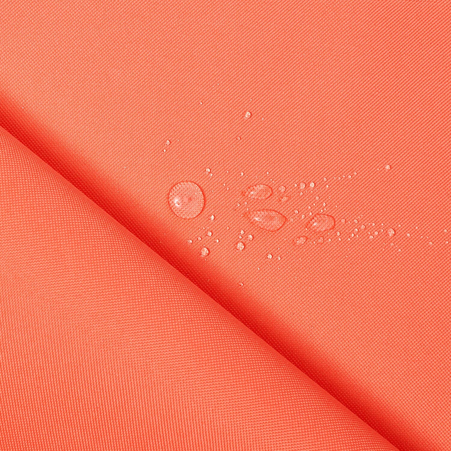 Heathered Coral—Waterproof Canvas Material—100%-Polyester Fabric—60/61 Inches Wide