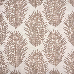 Chalotte Brown Window Curtain Fabric |100% Cotton—Sold by The Yard