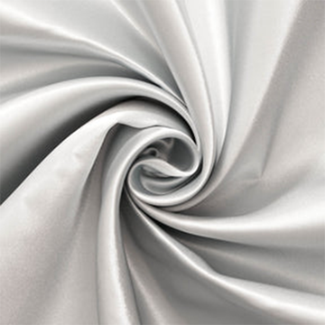 Silver Mist Poly-Charmeuse Satin Fabric -Silky Texture