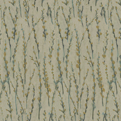 Home Decor Fabric—Grey-Green-Blue Color—83% Polyester 17% Rayon—Sold by The Yard—Width 54"Wide—Nationwide Shipping