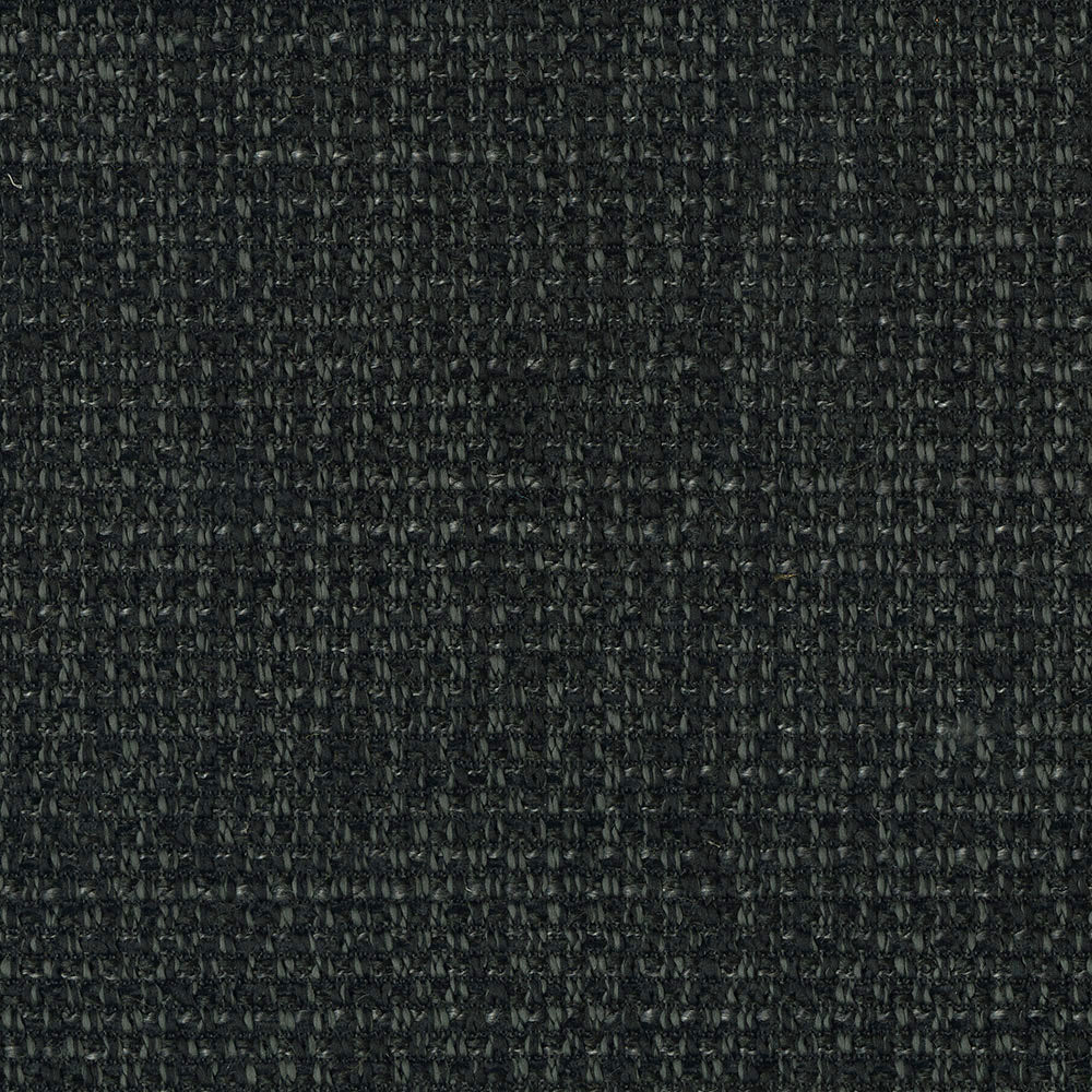 Jet-Black 81% Polyester 19% Viscose Upholstery—Multi-Purpose Fabric—Sold by The Yard-52" Inches