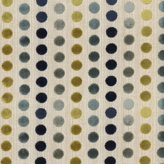 Capri—Cactus Green—Polka Dots Fabric—High-Quality—100% Cotton—Sold by The Yard—54" Inches Wide