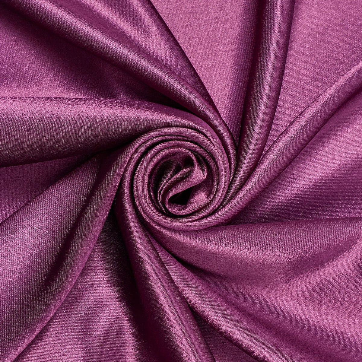 Pace Plum Color—Crepe Back Satin—100% Polyester Fabric—Sold by The Yard