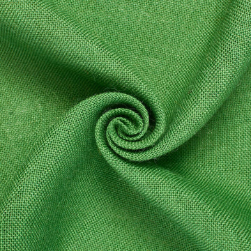 Rustic Weave Kelly Green Burlap Standard Jute Fabric