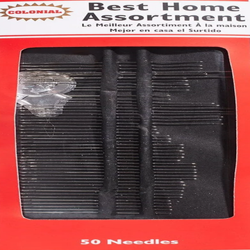 ASSORTMENT -SEWING QUILING & HAND NEEDLES (50 Pack)
