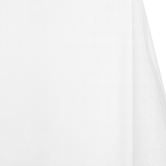 White Polyester Petticoat Hard Net Crinoline- /58–60 Inch Wide Fabric/Sold By The Yard-180 GSM