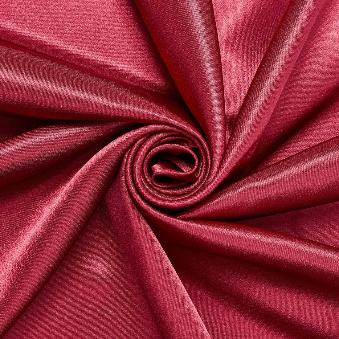 NARA BURGUNDY CREPE BACK SATIN MATERIAL