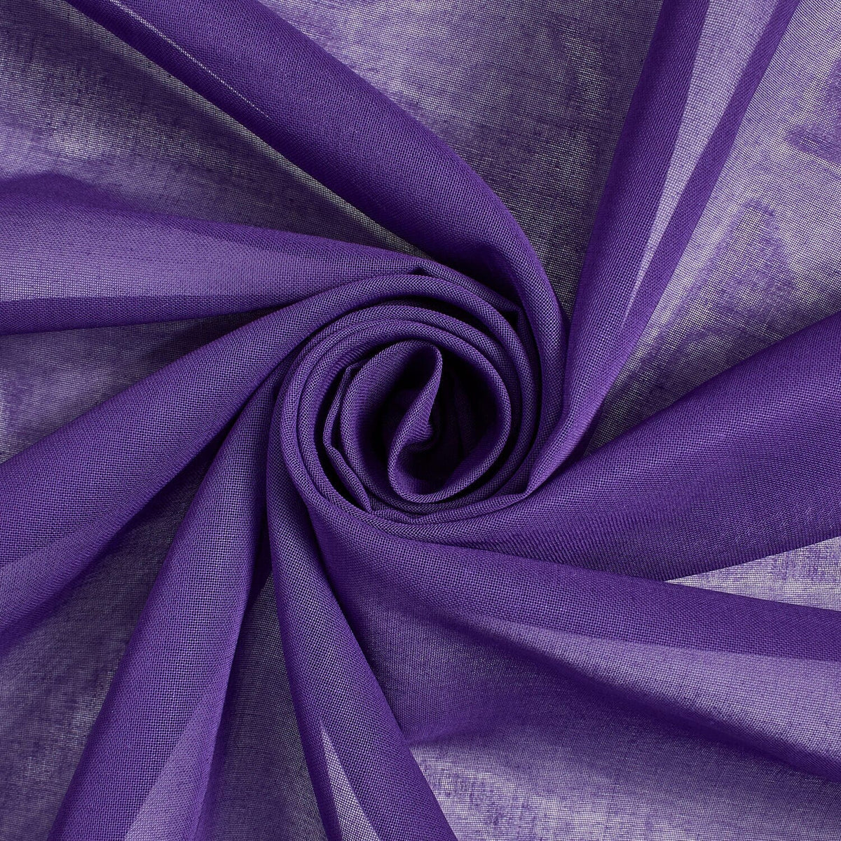 High-Quality Cotton Voile Fabric—Purple Hue—100% Cotton Material—Sold By The Yard—Width 60/61 Inches—Available for Nationwide Shipping