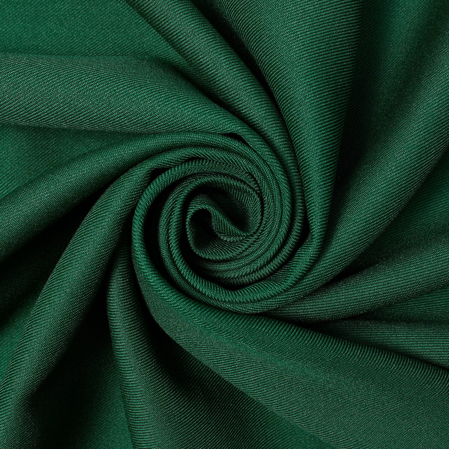 Hunter green gabardine fabric—fabric sold by BeautifulWindowsElgin.com
