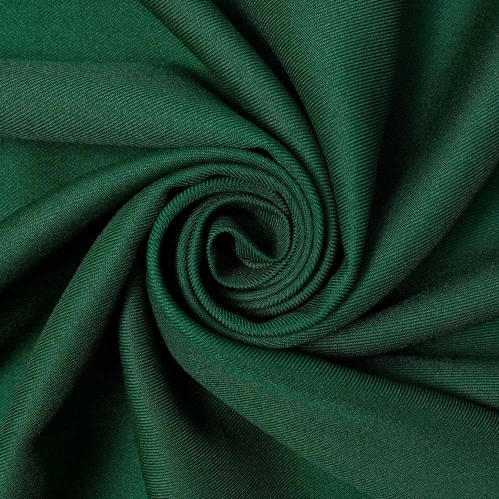 Hunter green gabardine fabric—fabric sold by BeautifulWindowsElgin.com