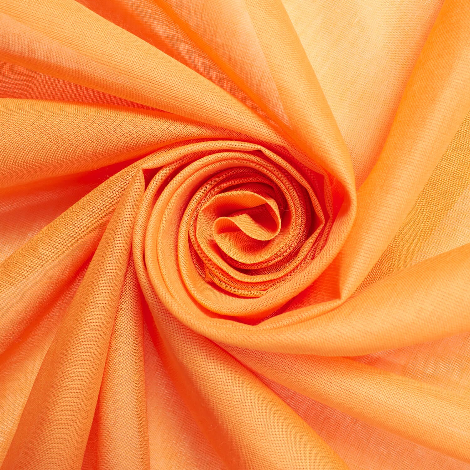 Saffron Lawn —Lightweight Fabric—100% Polyester—57/58" Inches Wide—Sold By The Yard—Available for Nationwide Shipping.