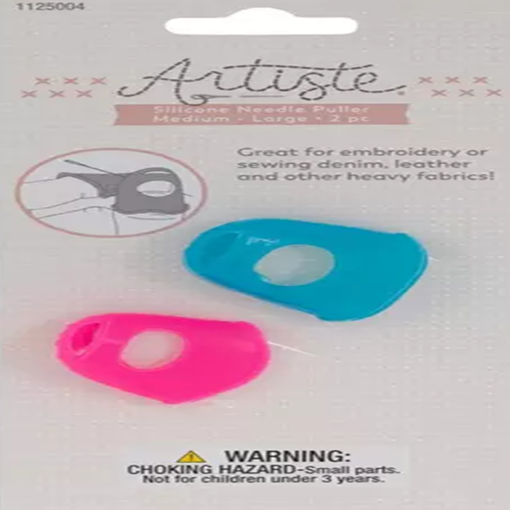Silicone package includes 2 silicone pieces, with a width of 5/8 inches and a length of 2 inches.