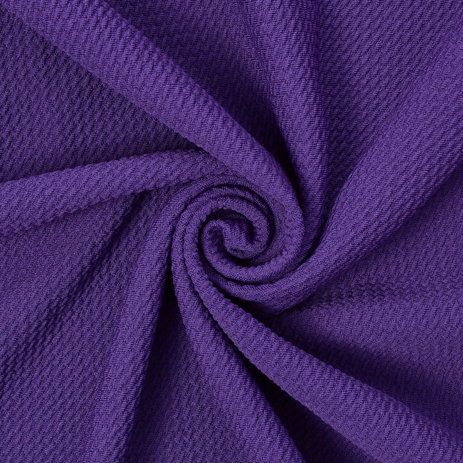 Labrasca Liverpool Bullet—Loungewear Material—Purple Hue— Composition: 100% Polyester—Sold by the—Width: 60/61 Inches