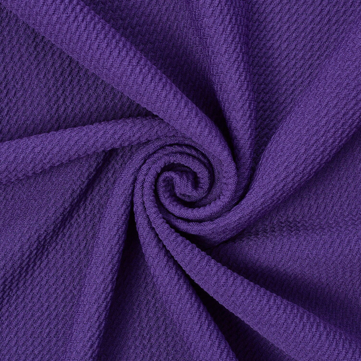 Labrasca Liverpool Bullet—Loungewear Material—Purple Hue— Composition: 100% Polyester—Sold by the—Width: 60/61 Inches
