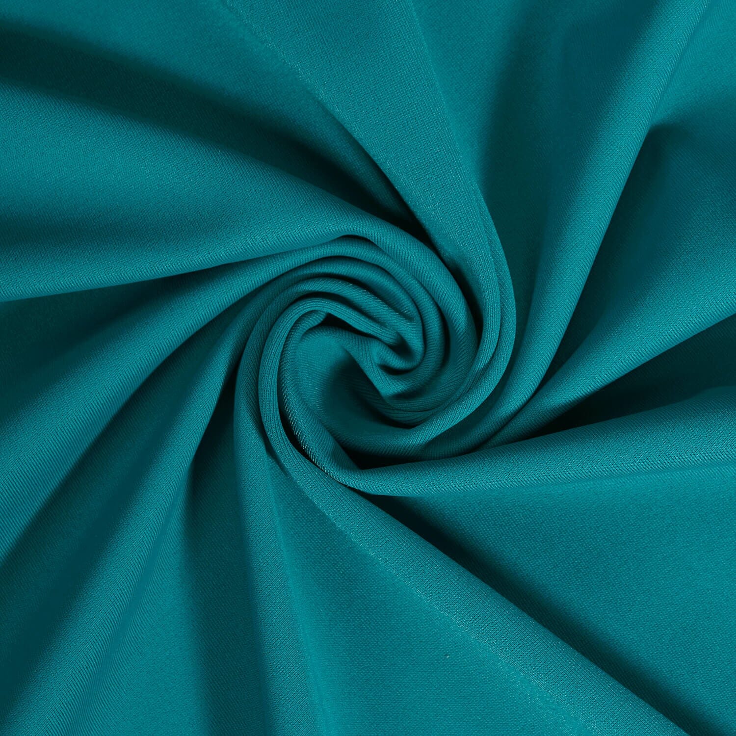 French Teal—Polyester Blend Fabric—Smooth Texture—Sold by The Yard—58/60 Inches Wide