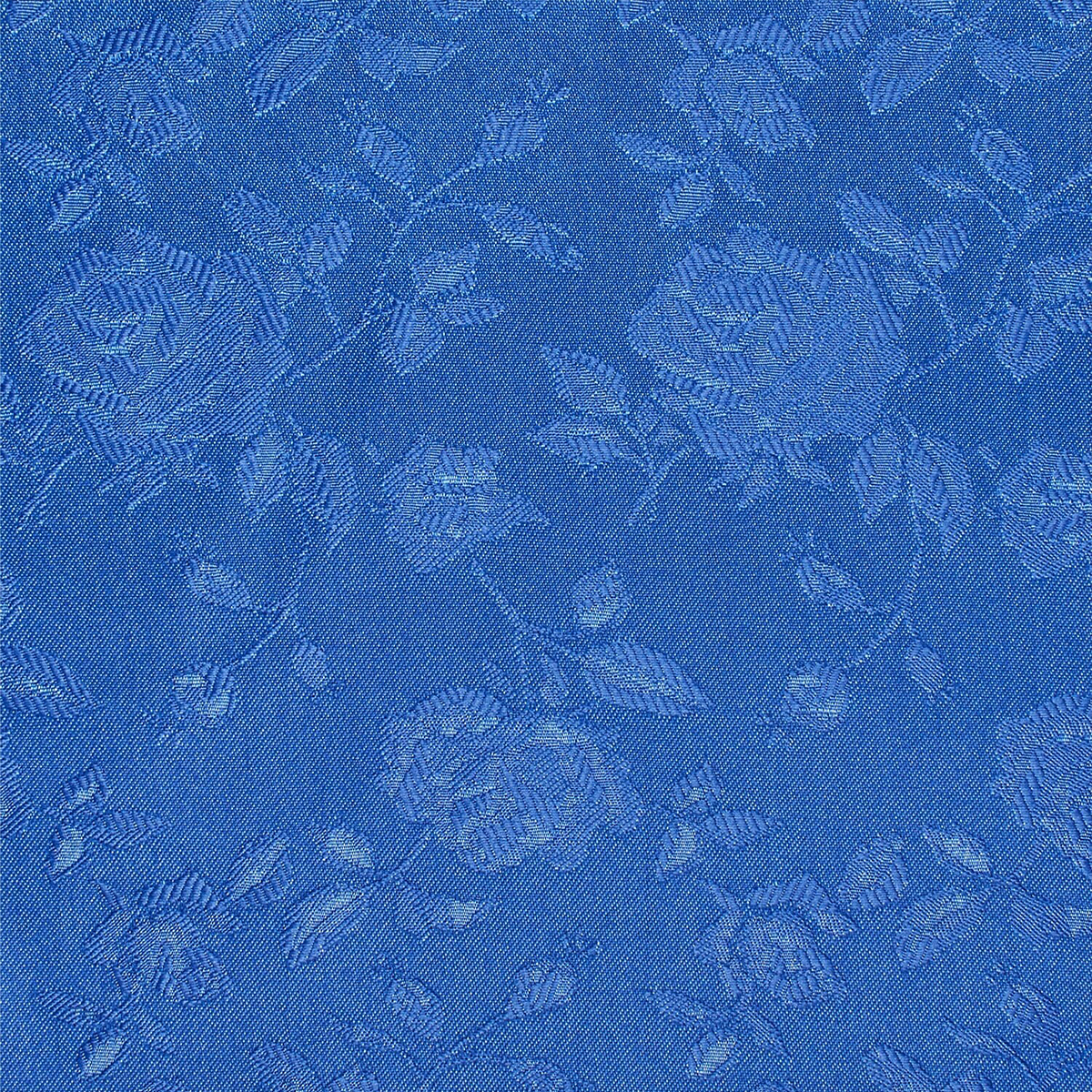 Rose Jacquard Fabric Royal Blue, Floral Damask Brocade For Upholstery & Dresses /57 Inches Width