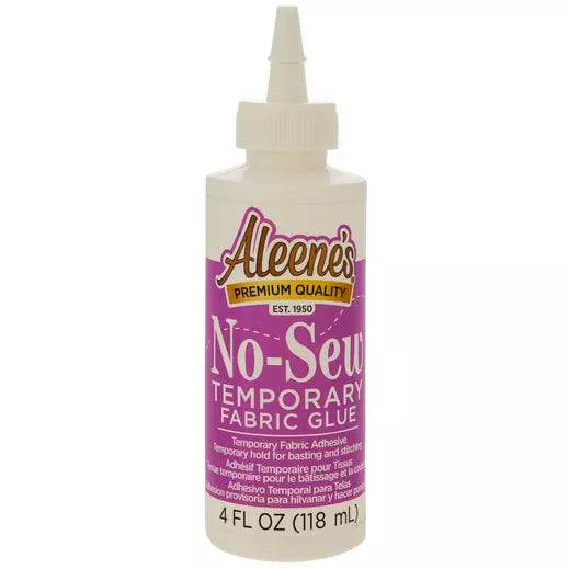 NO-SEW FABRIC GLUE FOR BASTING AND STITCHING