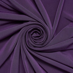 Plum Knit Jersey—Stretch Fabric—90% Polyester, 10% Spandex— 60/61 Inches—20% Vertical