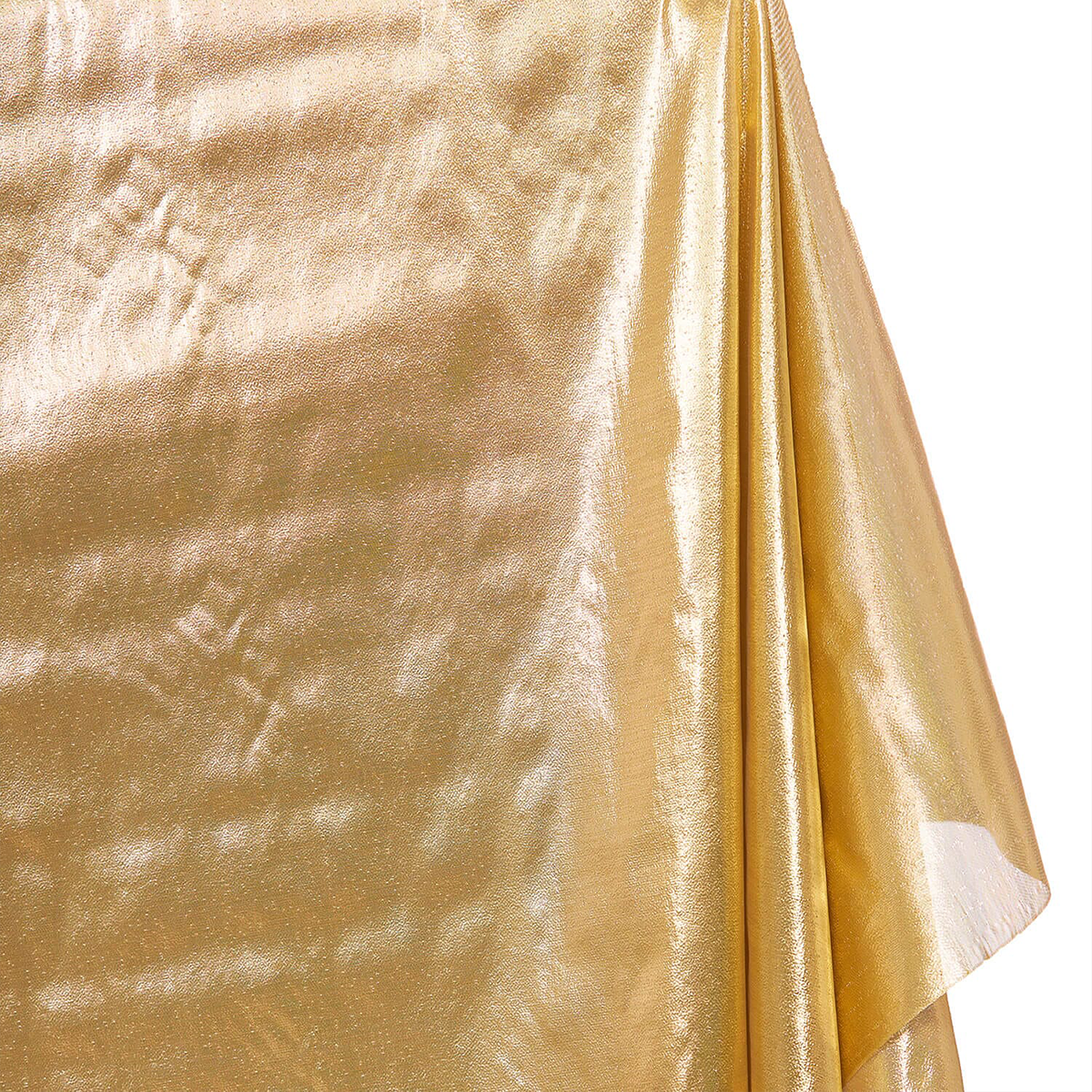 Elegant gold tissue lame fabric sold by yard