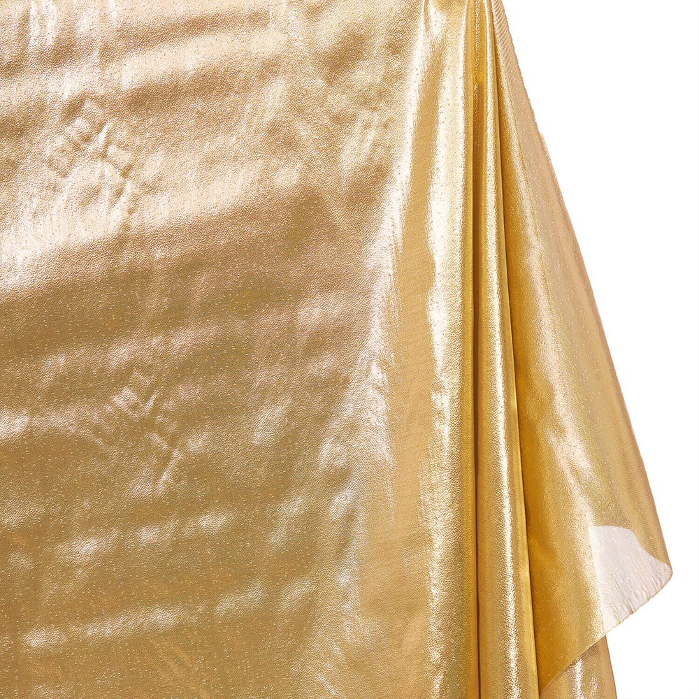 Elegant gold tissue lame fabric sold by yard