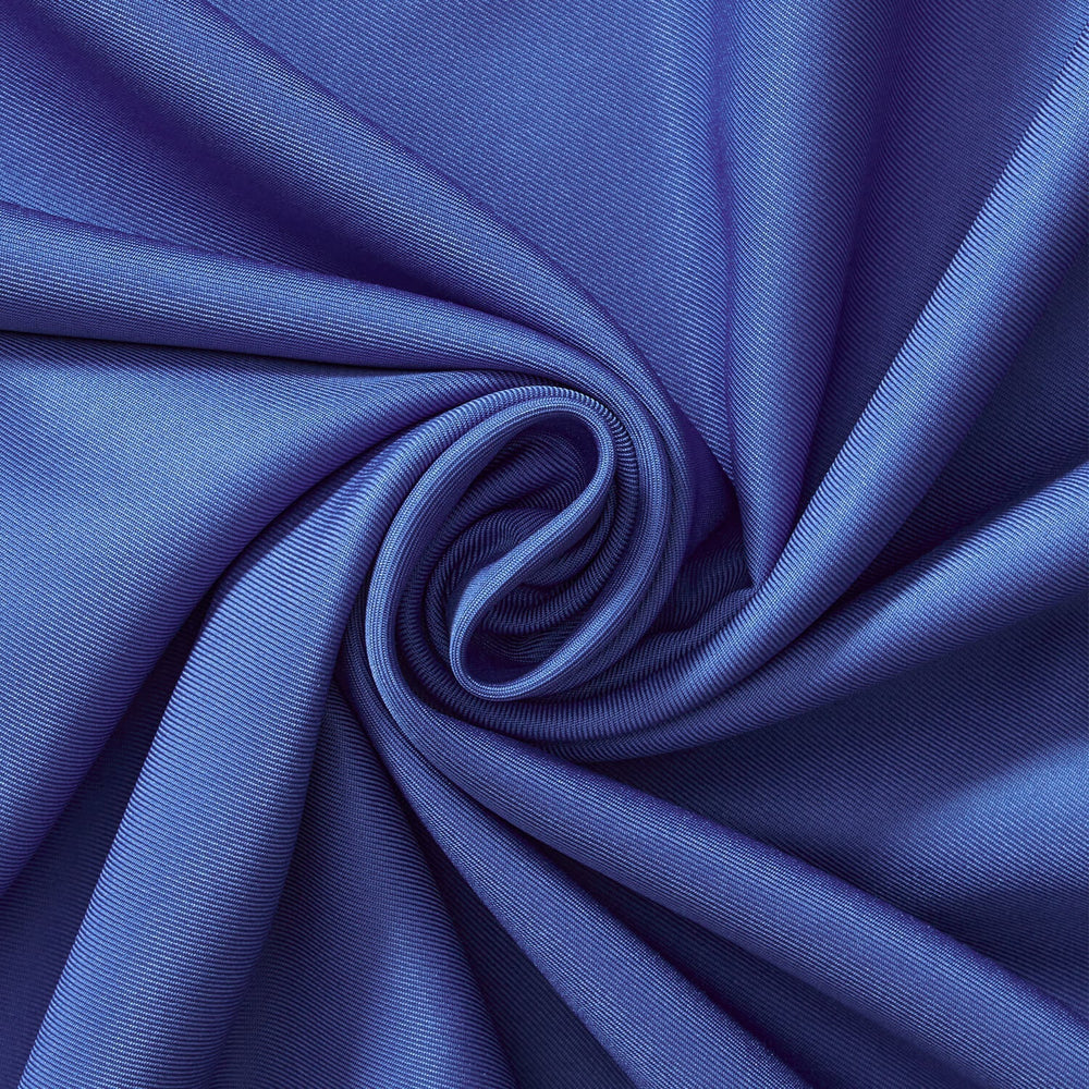 Prestige royal blue polyester twill—fabric sold by BeautifulWindowsElgin.com